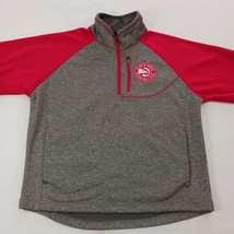 G-III NBA Atlanta Hawks Basketball Men's Red/Gray Pullover Jacket Size Medium image 10