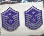 USAF SR MASTER SGT W/ FIRST SGT DESIGNATION INSIGNIA NOS - $2.97