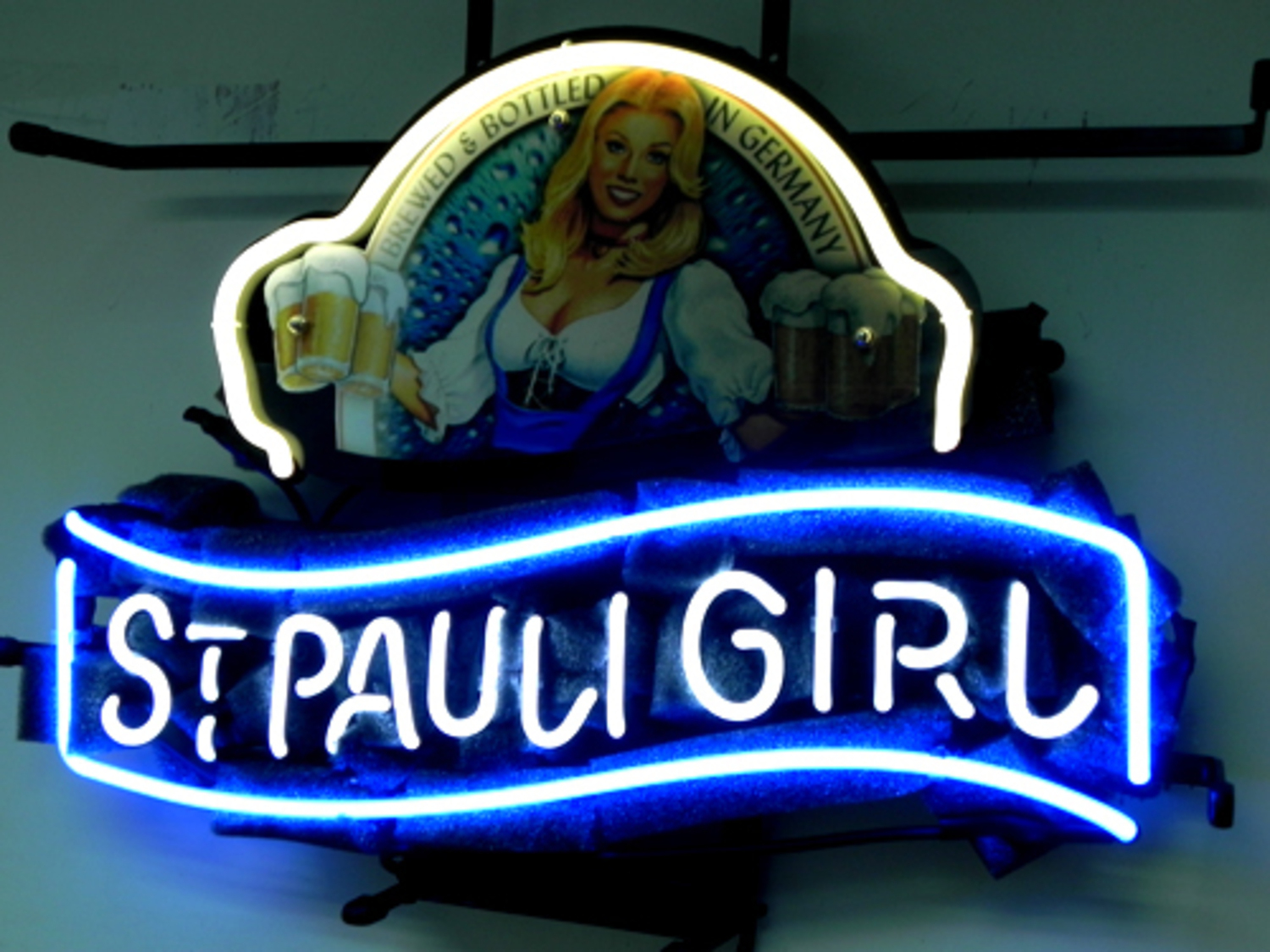 Brand New St. Paul girl Brewing Germany Neon Light Sign 16"x 13" [High Quality] - $139.00