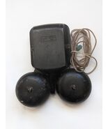 Vintage Cloche Système Western Electric Externe Double Sonnerie Noir Mur - $899.89 MXN