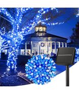 Luces Azul y Blanco Solares De Navidad 40ft 100LED Para Exterior Patio J... - €19,26 EUR