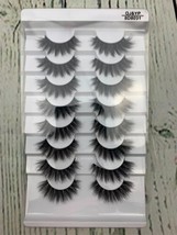 False Eyelashes Fluffy Russian Strip Lashes Pack Wispy 3D Faux Mink Lashes Criss - £11.58 GBP