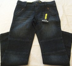 Girls Jordache Jeans Size 4 Fashion Zippered Pocket Ankle Super Skinny NEW - $9.85