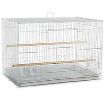 A &amp; E Cages Flight Cage in Color Retail Box White 24in X 16in - £87.80 GBP