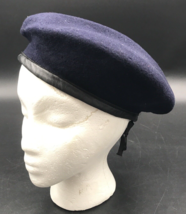 Vintage Boy Scouts of Nippon Dark Blue Baret Japan Federation - £14.26 GBP