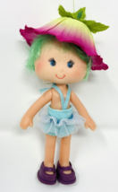 Baby Petals Vintage Strawberry Shortcake Clone Hong Kong Flower Hat Blue Hair - £29.86 GBP