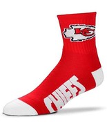 FBF 501 Quarter Socks Kansas City Chiefs Large(10-13) - $284.91 MXN