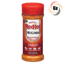 6x Shakers Frank&#39;s Red Hot Original Seasoning Blend | 4.12oz | Fast Shipping - £30.24 GBP