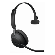 Jabra Evolve2 65 Mono Wireless Headset Only Bluetooth On Ear Headphones Black - £132.56 GBP