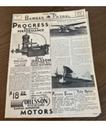RARE Vintage The SKY CLIMBERS Bomber Patrol Newsletter Babe Ruth Adverti... - $745.78 MXN