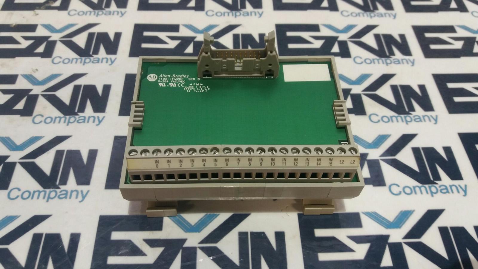 Allen-Bradley 1492-IFM20F SER.B Interface Input Module  - $24.50