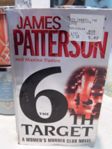 6th Target By James Patterson &amp; Max (2008, Pb, 1st ) Womens Murder Club Novel #6 - £1.38 GBP