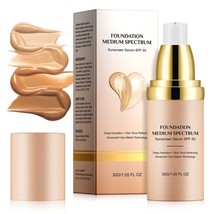 Colour Changing Foundation Liquid 4in1 Oil-free BB Cream Makeup, Nude face - $219.13 MXN