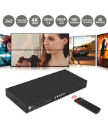 Siig CE-H26E11-S1 4K HDMI/ USB-C/ DVI-D VIDEO WALL PROCESSOR, CREATE 2X2... - $26,323.07 MXN