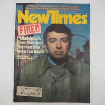 New Times Magazine February 20 1978 Vtg Bob Dylan Dave Marston - £24.84 GBP