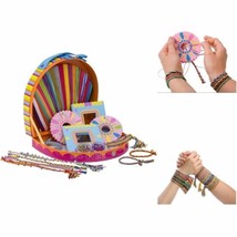 Jewelry Making Kit For Kids Girls Friendship Bracelets Maker Diy Activity Set - £24.96 GBP