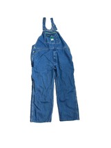 Liberty Mens Bib Carpenter Overalls 46 X 30 Blue Cotton Denim Farmer Wor... - £19.39 GBP