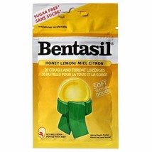 4 Packs Bentasil Honey Lemon Lozenges 20 Each From Canada Free Shipping - £26.07 GBP