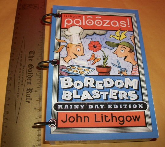 Craft Gift Paper Activity John Lithgow Palooza Boredom Blaster Rainy Day... - $14.24