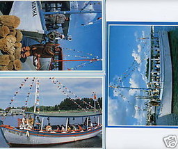 Tarpon Springs Florida Post Card Cruise Ship Boat Postal Postcards Home Treasure - £5.24 GBP