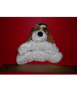 Toy Holiday Wishpets Plush Puppy Bernie Dog Stuffed Animal Brown Christm... - $14.24
