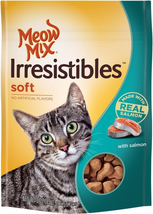 Irresistibles Cat Treats, Soft with Salmon, 3-Ounce Bag (Pack of 5) - $16.81