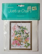 Janlynn Linda Gillum "Blossoming Birdcage" Birds & Flowers Cross Stitch Pattern - $9.89