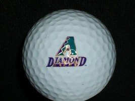 White Arizona Diamondbacks Teal Purple Baseball DBacks MLB Golf Ball - £12.73 GBP