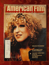 Rare AMERICAN FILM September 1978 Bette Midler Ralph Bakshi Steven Spielberg - £11.02 GBP