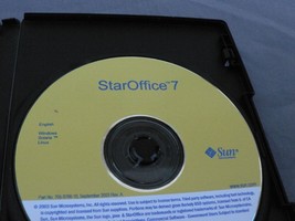 StarOffice 7 - £4.64 GBP