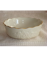 Lenox Raised Rose Candy/Nut Bowl - $15.00