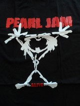 Pearl Jam - Alive / Stickman 2-sided T-Shirt ~ Mai Indossato ~ L XL - $18.98