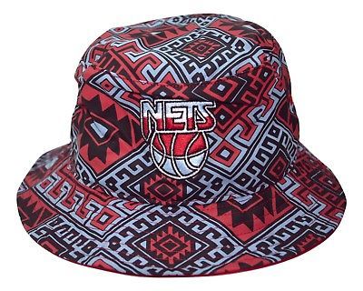New Jersey Nets 47 Brand HWC NBA Emmer Bucket Style Basketball Cap Hat L/XL