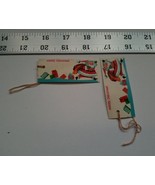 Home Treasure Paper To From Merry Christmas Santa With Bag of Presents G... - €2,45 EUR