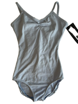 Eurotard 10527 Light Blue Cami Dance Leotard Adult M New With Tags - $259.91 MXN