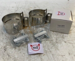 6 Boxes of 2 Pcs Evil Energy 4&quot; Exhaust Claps Stainless Steel (12 Qty To... - $118.74