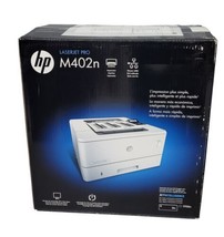 HP LaserJet Pro M402n  Monochrome Laser Printer - Black/White With New Toner Ins - £220.93 GBP