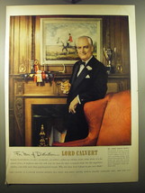 1950 Lord Calvert Whiskey Ad - Mr. James Harley Nash - £14.48 GBP