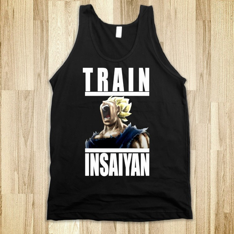 Train Insaiyan - Vegeta Tank Top & T-Shirt
