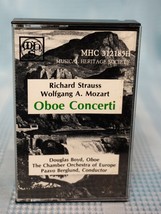 Richard Strauss Wolfgang A. Mozart Oboe Concerti Cassette  - £12.08 GBP