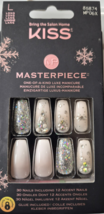 BUY 2 GET 2 FREE (Add4)  KISS Masterpiece One Of A Kind Luxe Press On, 3... - $12.99+