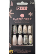 BUY 2 GET 2 FREE (Add4)  KISS Masterpiece One Of A Kind Luxe Press On, 3... - $12.99+