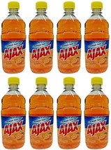 ( LOT of 8 Bottles ) Ajax ORANGE All Purpose Cleaner 16.9 oz Ea Bottle - $47.40