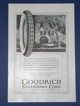 Goodrich Tires National Geographic Magazine Ad Vintage 1923 - £12.04 GBP