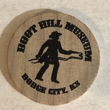 Boot Hill Museum Wooden Nickel Dodge City Kansas - $4.94