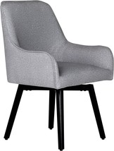 Modern Spire Luxe Dining/Office Chair With Arms And Metal Legs By Studio... - £179.18 GBP