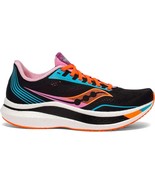 Saucony Endorphin Pro Running Athletic Shoes Women&#39;s Future Black Neon S... - $149.30 CAD