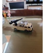 Vintage Majorette Sonic Flashers Military Anti Aircraft Guns Diecast Truck - $17.76 CAD