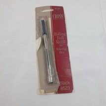 Cross Rolling Ball Refill for Selectip Pen Black ink cartridge 8523 Vint... - $10.00