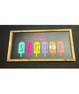Hello Summer Popsicle Signs - £16.57 GBP